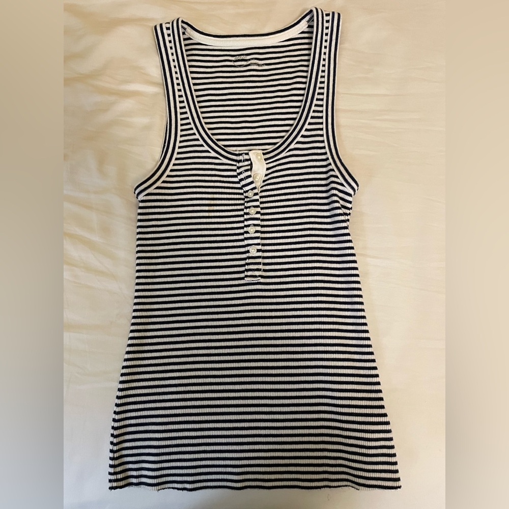 Aerie Stripped Tank Top